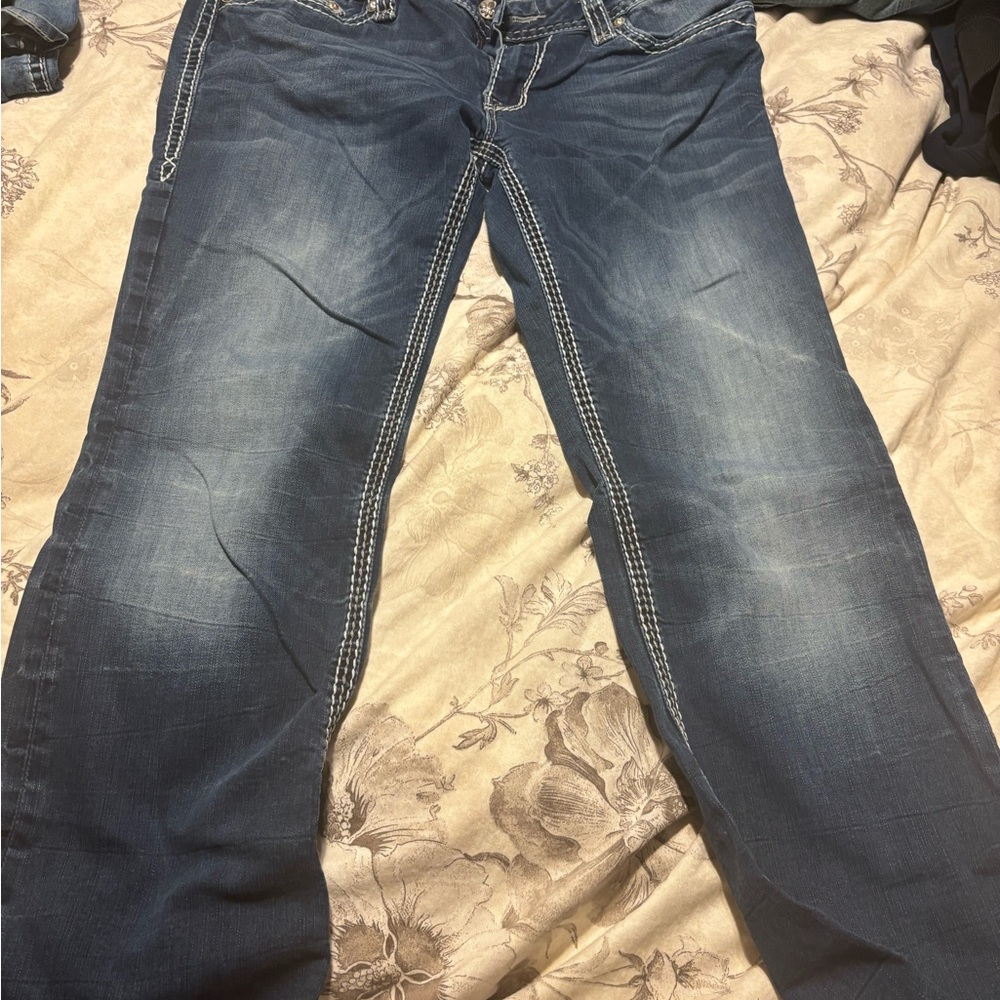 Rock Revival Stylish Blue Women's Jeans